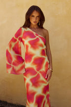 Maxi Dress - Stromboli Flame by TENUI®