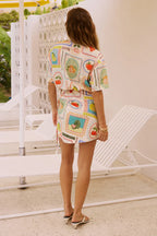 Linen Dress - Taormina Fruit by TENUI®