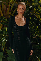 Knit Maxi Dress - Capri Noir by TENUI®