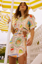 Linen Dress - Taormina Fruit by TENUI®